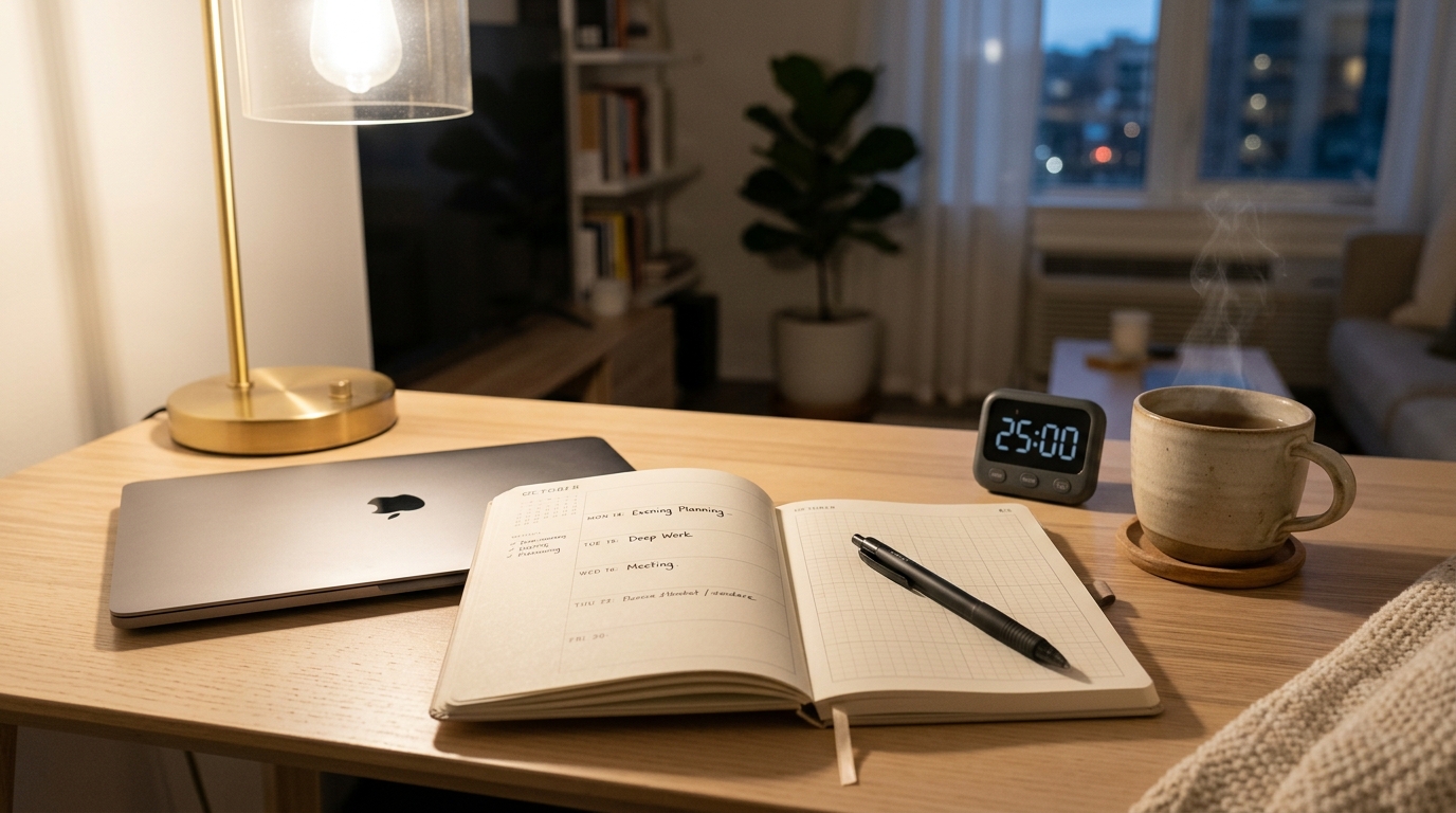 15-Minute Monday Study Review: How to Check Your Monthly and Weekly Plan Without Feeling Overwhelmed