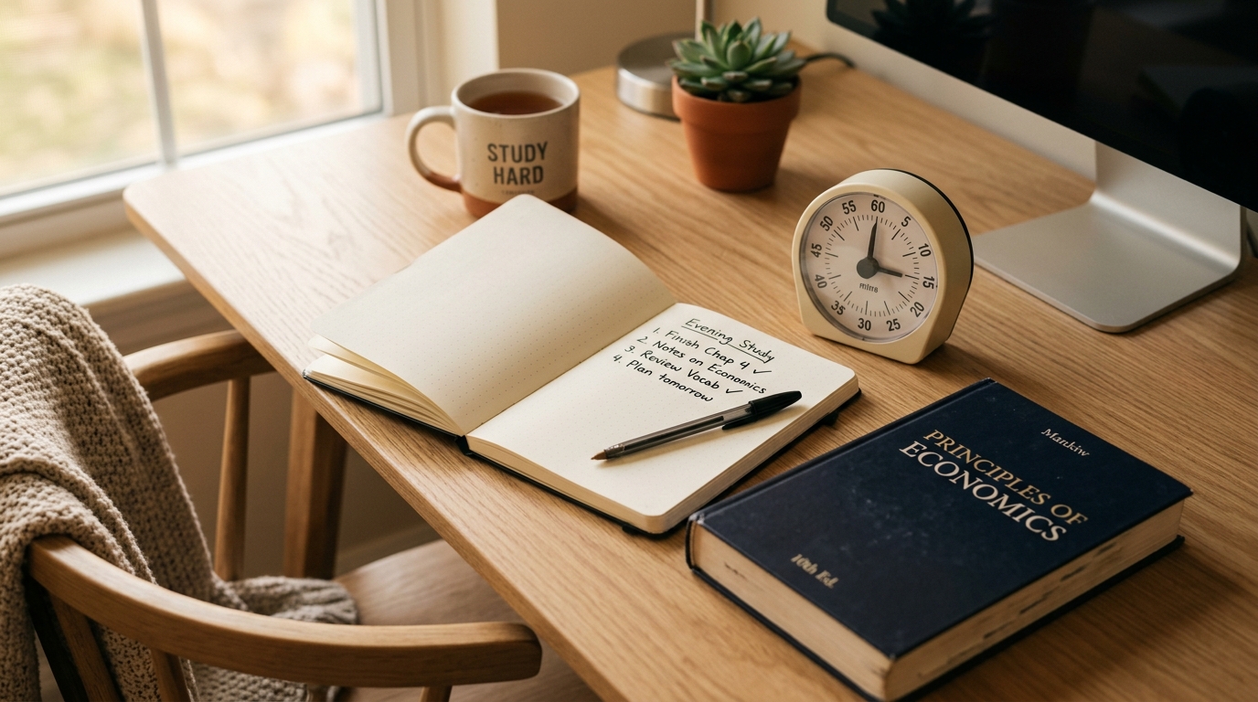 After-Work 15-Minute Study Routine: How to Build a Minimum Viable Habit That Prevents Burnout