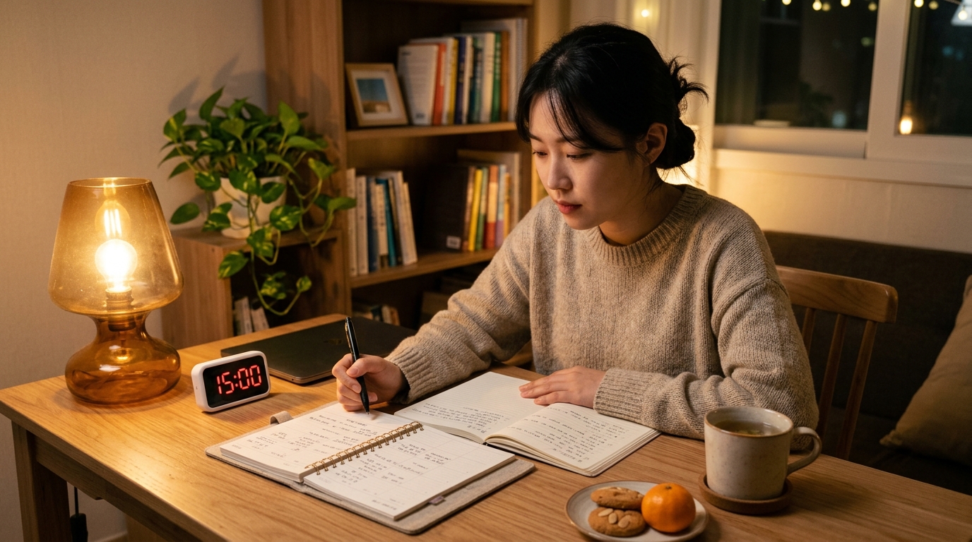 15-Minute Study Routine with Tiny Rewards: What to Do on Days You Don’t Want to Sit at Your Desk