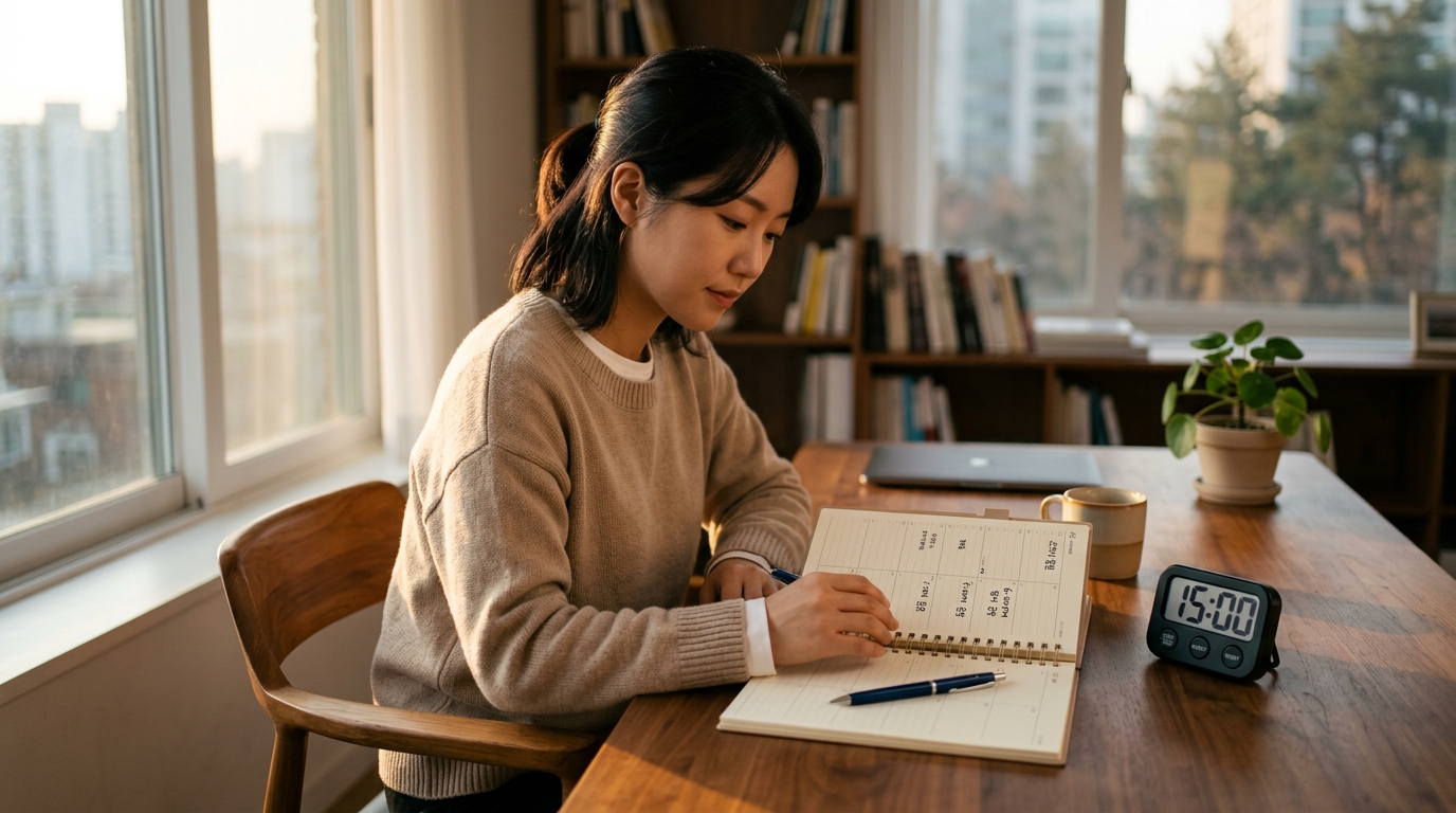 15-Minute Time Blocking: How to Turn a Scattered Day into Focused Study Blocks